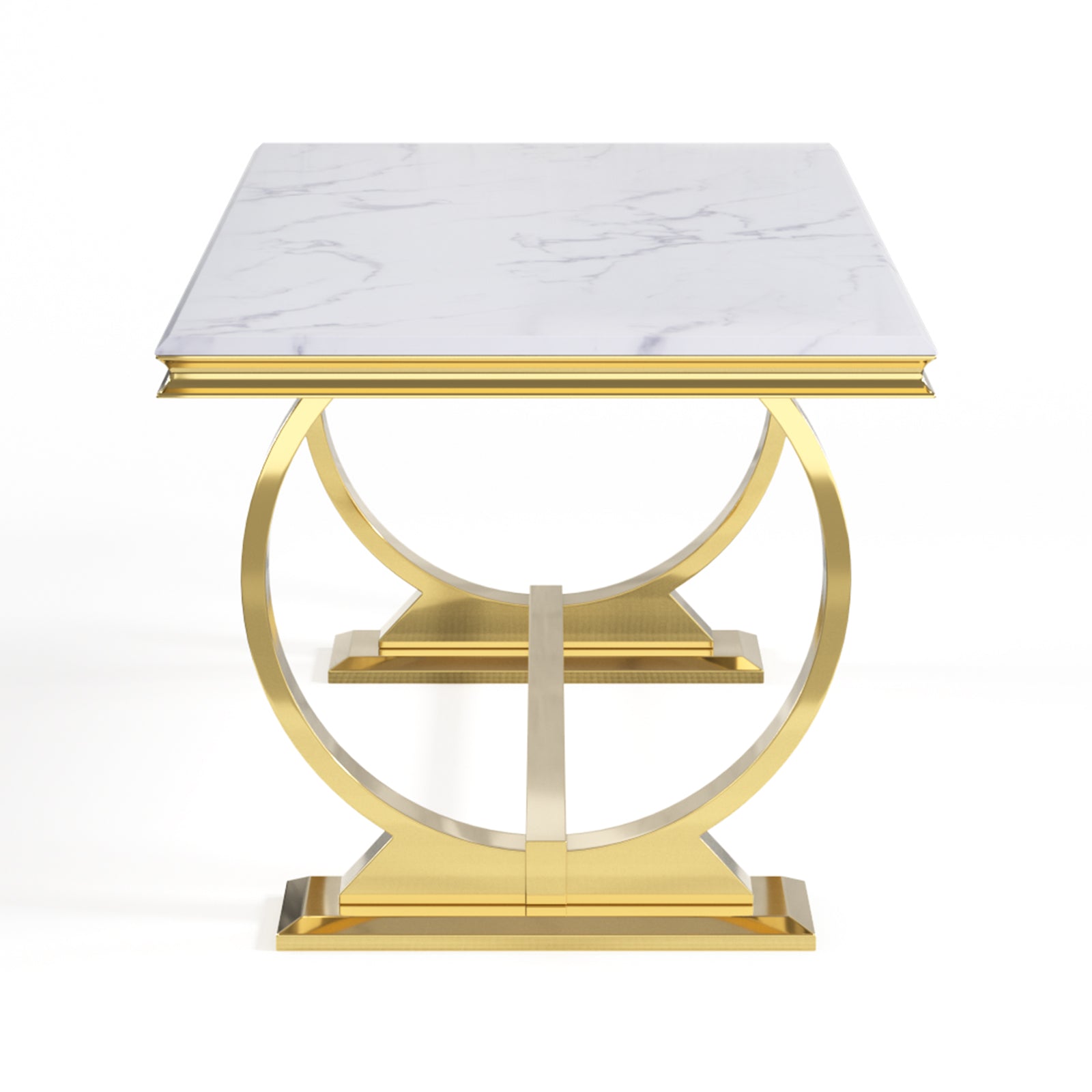 609-Set | AUZ Pink and Gold Dining room Sets for 6