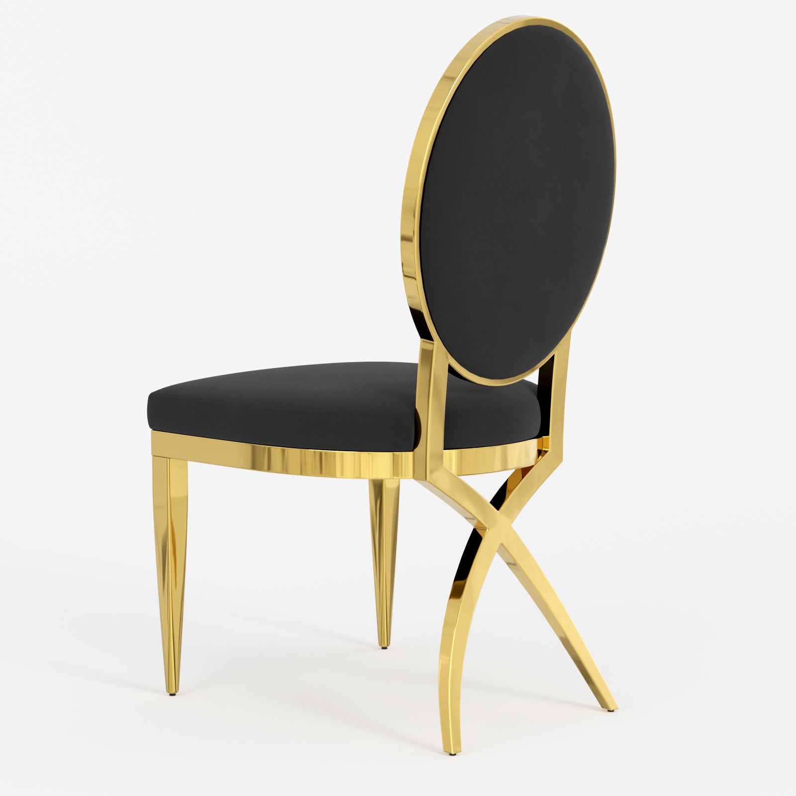 633-Set | AUZ White and Gold Dining room Sets for 6