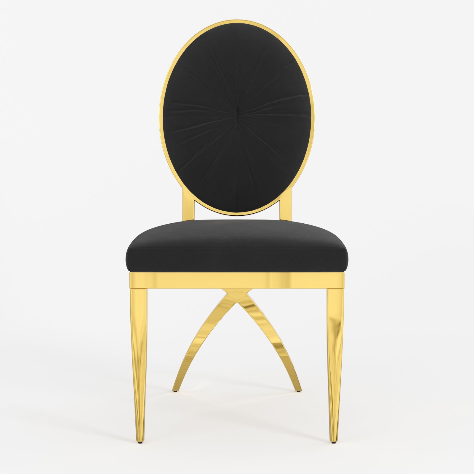 633-Set | AUZ White and Gold Dining room Sets for 6