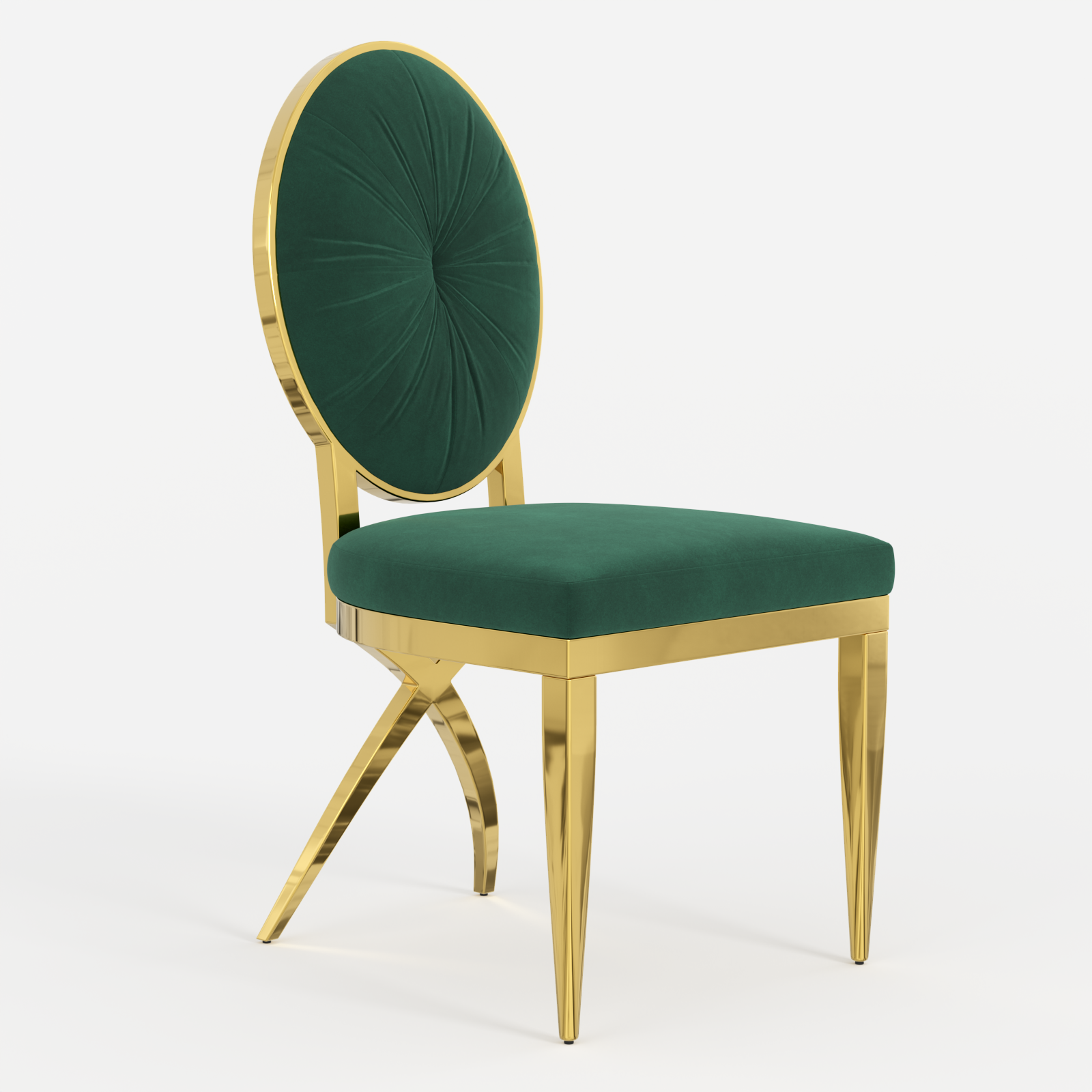 632-Set | AUZ White and Green Dining room Sets for 6