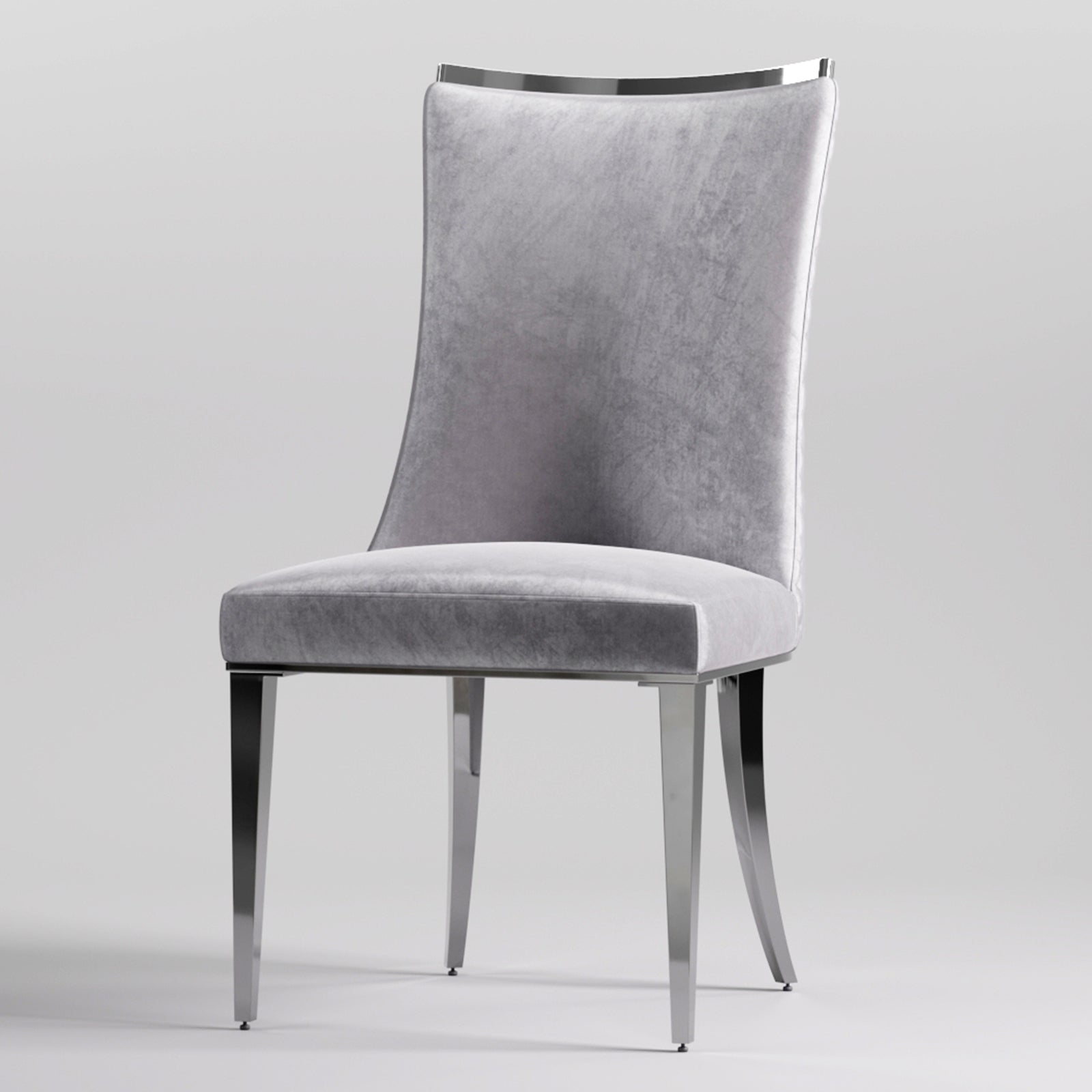 701 Set | AUZ White and Silver Dining room Sets for 6