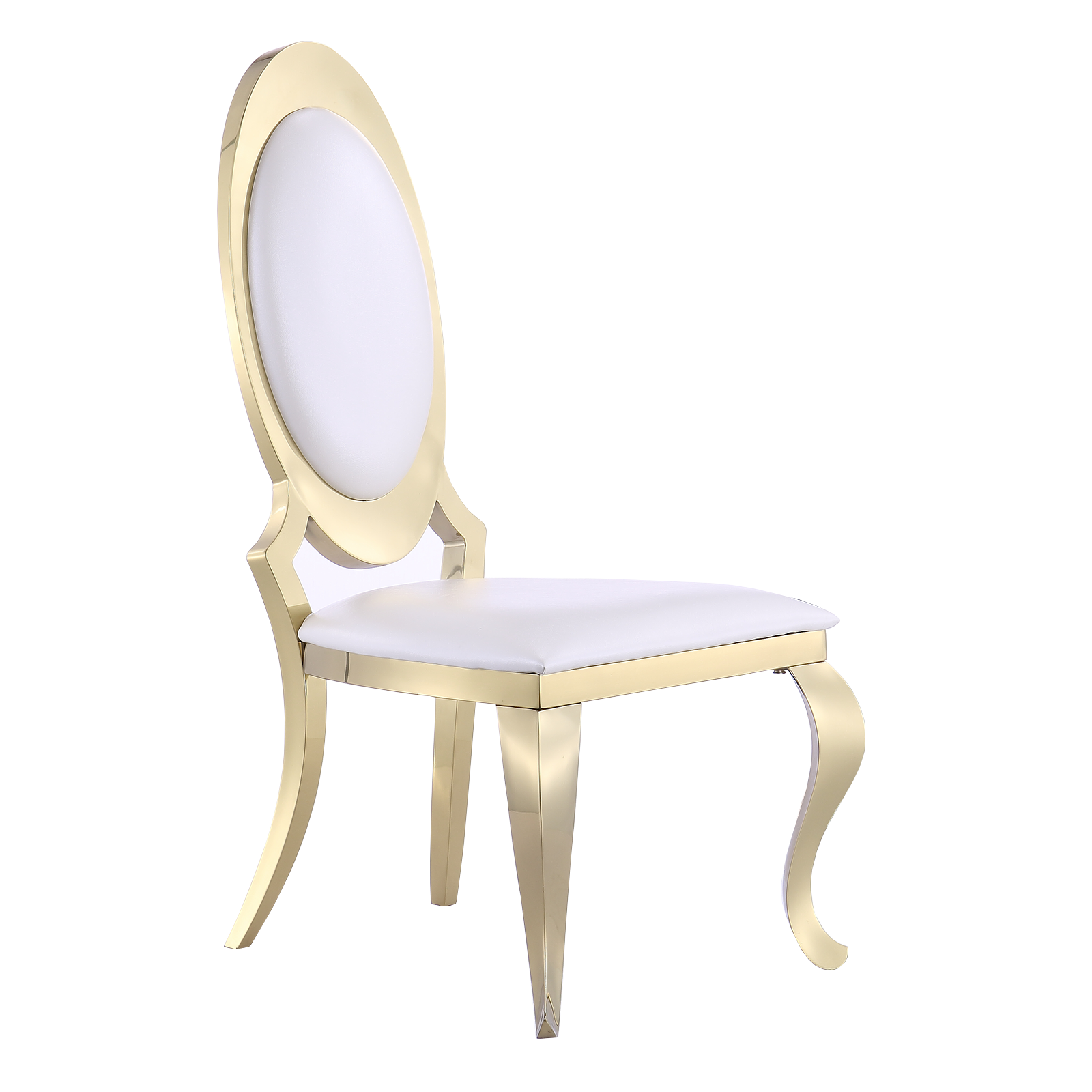 611-Set | AUZ White and Gold Dining room Sets for 6