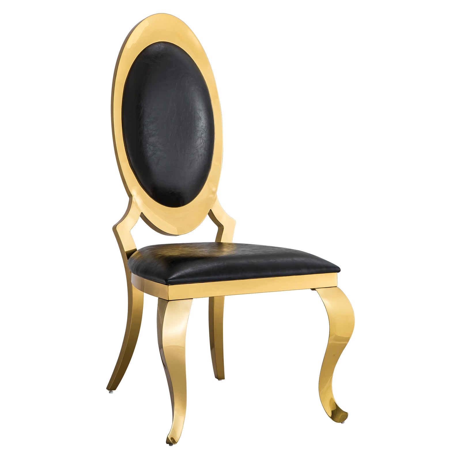 704 Set | AUZ Black and Gold Dining room Sets for 6