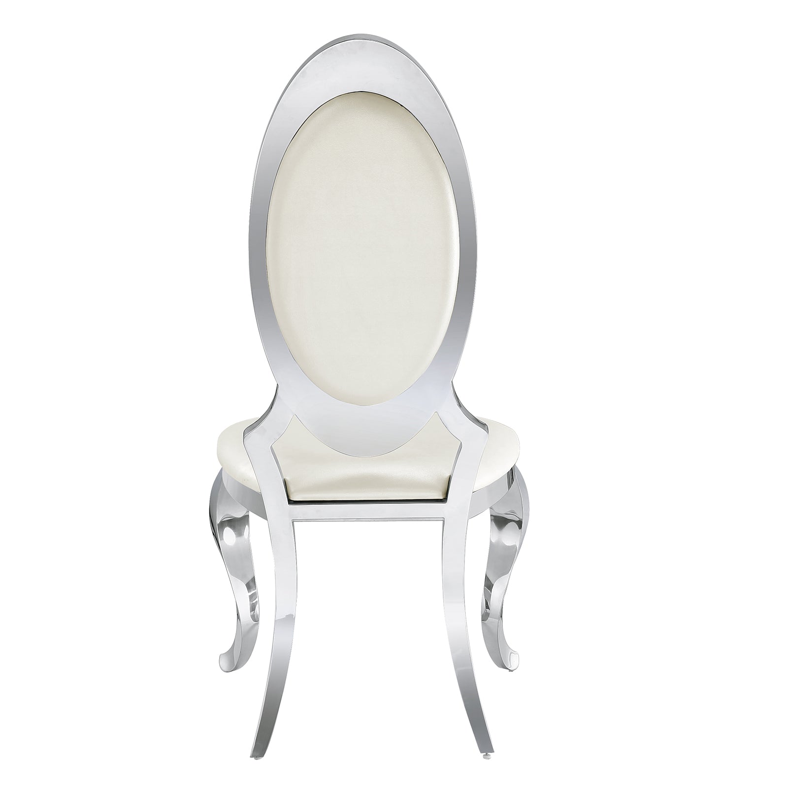 705 Set | AUZ White and Silver Dining room Sets for 6