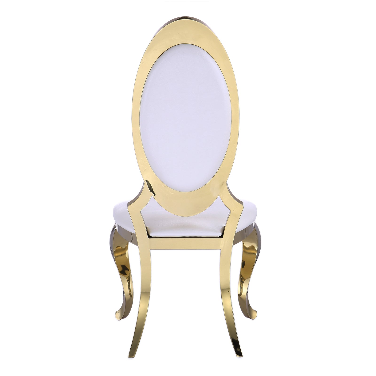 653-Set | AUZ White and Gold Dining room Sets for 6