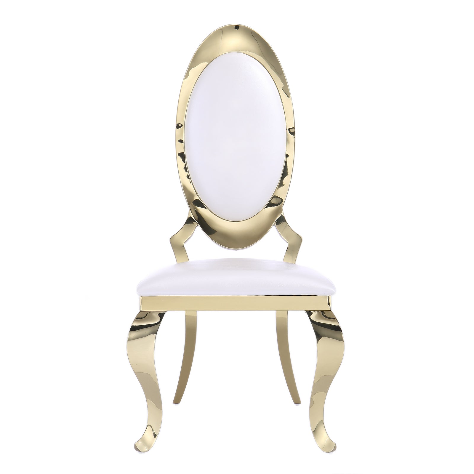 611-Set | AUZ White and Gold Dining room Sets for 6