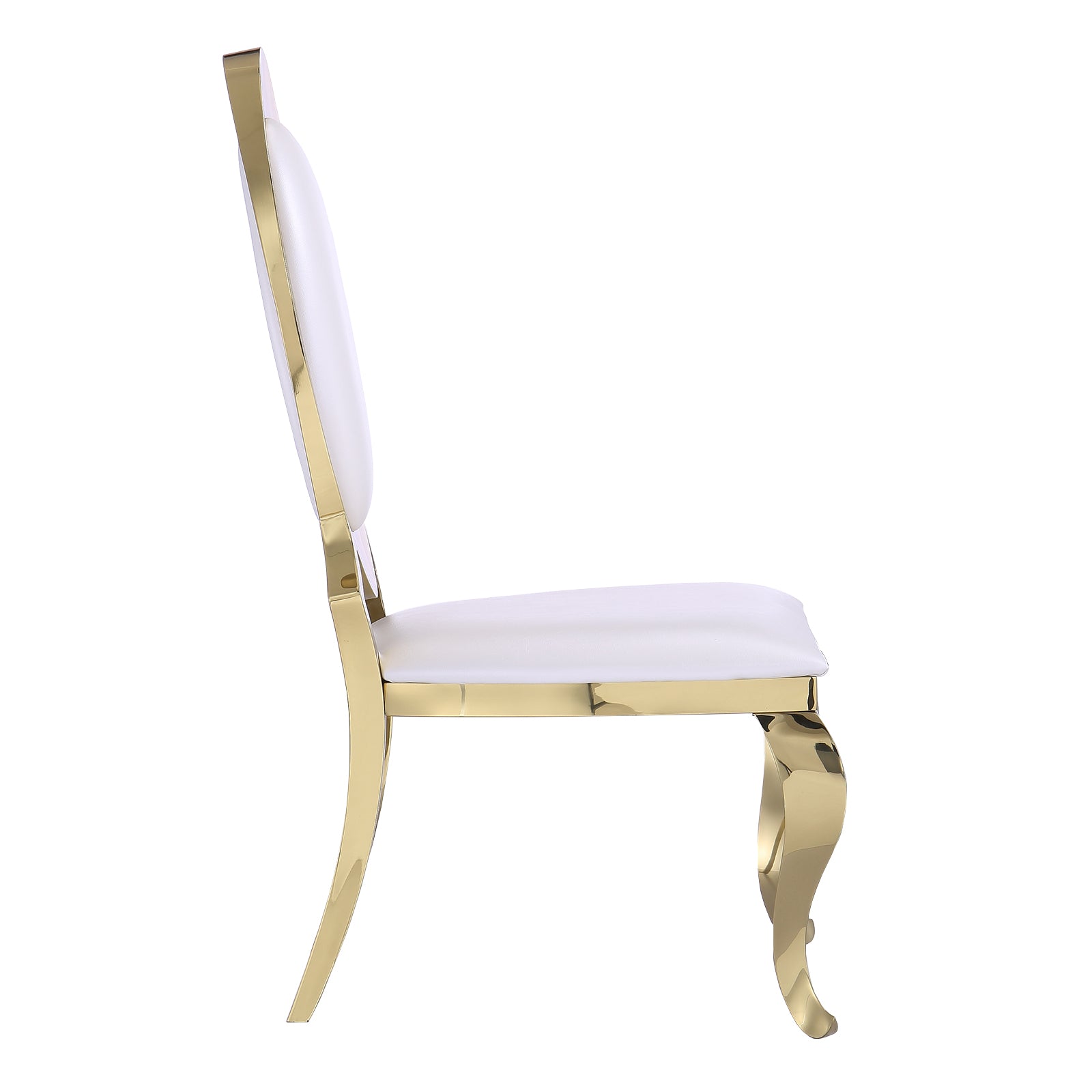611-Set | AUZ White and Gold Dining room Sets for 6