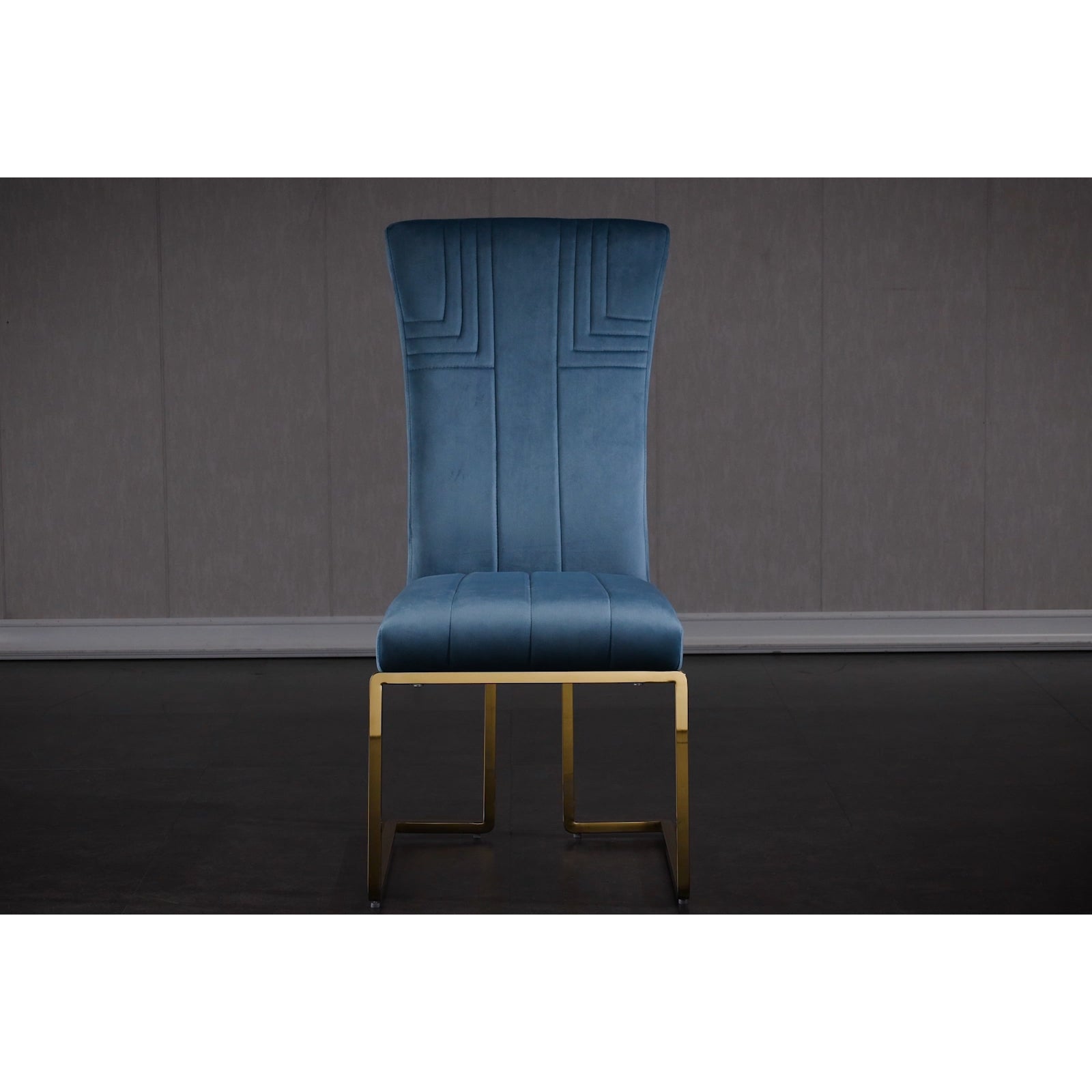 711 Set | AUZ Blue and Gold Dining room Sets for 6